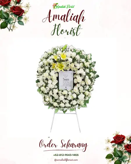 Krans Bunga Duka berbek industrial estate sidoarjo